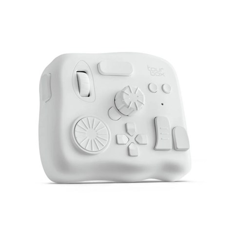 TourBox Elite TBECA-IW アイボリーホワイト クリエイターの究極Bluetoothコントローラー