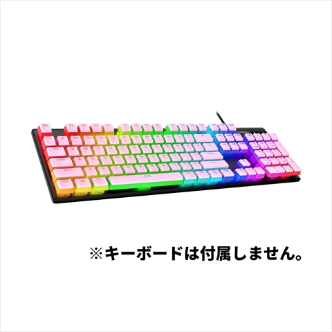 HyperX Pudding Keycaps Pink (PBT, US Layout) 644H7AA#ABA