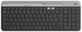 K580GR Slim Multi-Device Wireless Keyboard グラファイト