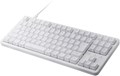 TK-MC30UKTWH 茶軸メカニカルテンキーレスキーボード「Leggero」