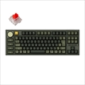 Q3P-W1-JIS Keychron Q3 Pro 特別版 QMK/VIA ワイヤレス カスタム・メカニカルキーボード　ノブバージョン - RGB - JIS配列（テンキーレス）- 組み立て済み / オリーブグリーン / Keychron K Pro スイッチ（ホットスワップ）赤軸 在庫限定シークレット大特価！