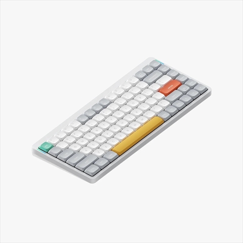 Nuphy Air75 V2 ホワイト Moss (Tactile 60gf) ワイヤレスメカニカルキーボード