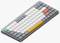 Nuphy Air75 V2 グレー 茶軸2．0 ワイヤレスメカニカルキーボード