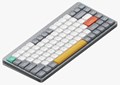 Nuphy Air75 V2 グレー Cowberry (Linear 45gf) ワイヤレスメカニカルキーボード