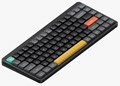 Nuphy Air75 V2 ブラック Cowberry (Linear 45gf) ワイヤレスメカニカルキーボード