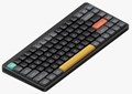 Nuphy Air75 V2 ブラック Wisteria (Tactile 55gf) ワイヤレスメカニカルキーボード