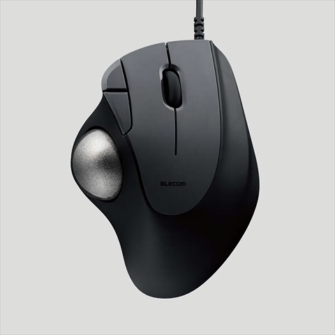M-IT11URBK 有線トラックボール 『IST』5ボタン ベアリングモデル ブラック