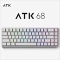 VXE ATK68 ホワイト Magnetic Switch Mechanical Keyboard Gateron switches 2．0(磁気) G版 ATK68-WG