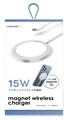 HD-WCP15WH 置くだけで充電できる 15Wワイヤレスチャージャー ホワイト