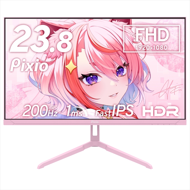 PX248 Wave Pastel Pink 23.8インチ 200Hz FHD FastIPS
