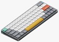Nuphy Air60 V2 グレー Wisteria軸(Tactile 55gf) ワイヤレスメカニカルキーボード ga60v2i