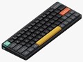 Nuphy Air60 V2 ブラック Wisteria軸(Tactile 55gf) ワイヤレスメカニカルキーボード ba60v2i