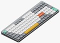 Nuphy Air96 V2 グレー 赤軸2．0 ワイヤレスメカニカルキーボード ga96v2r