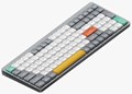 Nuphy Air96 V2 グレー Moss軸(Tactile 60gf) ワイヤレスメカニカルキーボード ga96v2m
