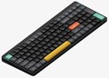 Nuphy Air96 V2 ブラック 茶軸2．0 ワイヤレスメカニカルキーボード ba96v2b