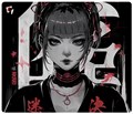 GLSSWRKS Akari Premium Glass Mousepad Red Japan Limited Edition