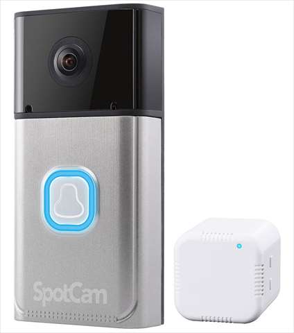 SpotCam-Ring ※ドアチャイム一体型ネットワークカメラ