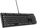 WE-TYPKBJIS-SV タイプライター風メカニカルキーボード 青軸 JIS配列 (シルバー) ★☆今ならユーザー登録特価13980円！☆★