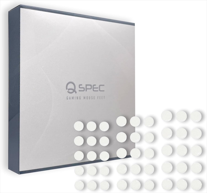 QSPEC SURUGA マウスソール PTFE汎用丸形 5mm 6mm 7mm 各15個 ☆6個まで￥250クリックポスト対応可能！