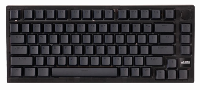 Wraith W75 Analog Keyboard Black Wraith-w75-bk