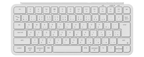 B1P-K2-JIS Keychron B1 Pro ウルトラスリム ワイヤレスキーボード - JIS配列（テンキーレス） / シザースイッチ（本体カラー：ホワイト）