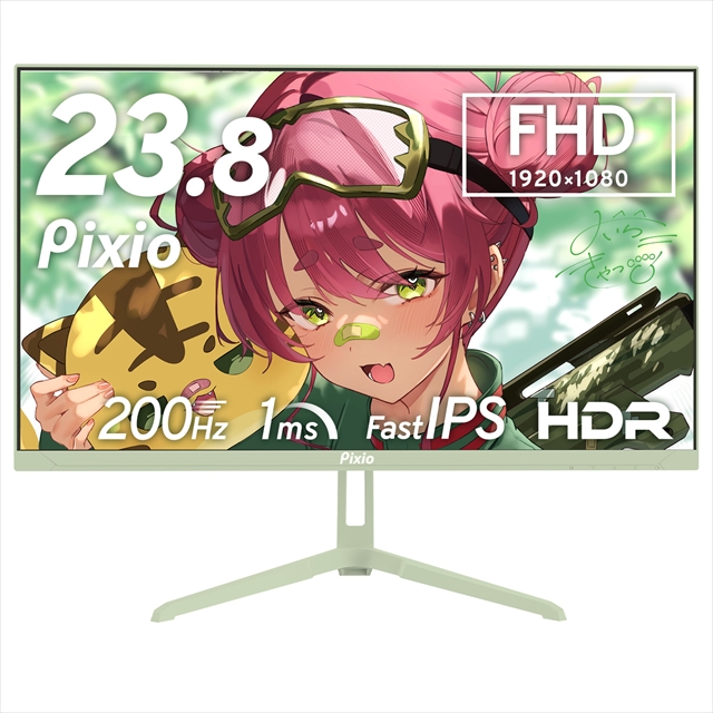 PX248 Wave Mint Green 23.8インチ 200Hz FHD FastIPS
