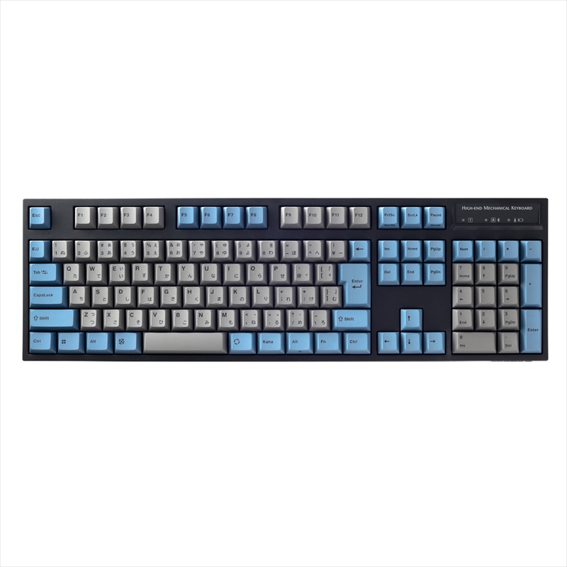 FC900RBTL2/JAEGB FC900RBT GRAYBLUE 日本語JIS配列（かなあり）　メカニカルフルキーボード CHEERY MX2A黒軸