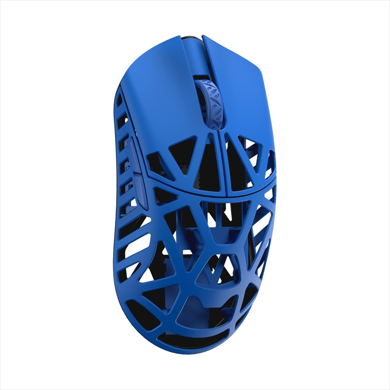 WLMOUSE BEAST X MAX Infinity Blue TTC Nihil Transparent Black Dot