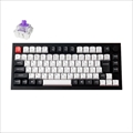 Q1H-M1-JIS Q1 HE マグネットスイッチ搭載 QMKワイヤレス・カスタムメカニカルキーボード - RGB - JIS配列（テンキーレス）- カーボンブラック / Gateron ダブルレール・マグネティックスイッチ Nebula（ホットスワップ）