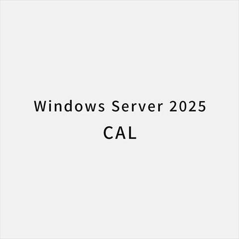 Windows Server 2025 デバイスCAL 5CAL 日本語
