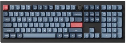 V6M-D4-US V6 MAX QMK ワイヤレスカスタム・メカニカルキーボード - RGB - US配列（テンキー付）/ Gateron Jupiter スイッチ（ホットスワップ）バナナ軸