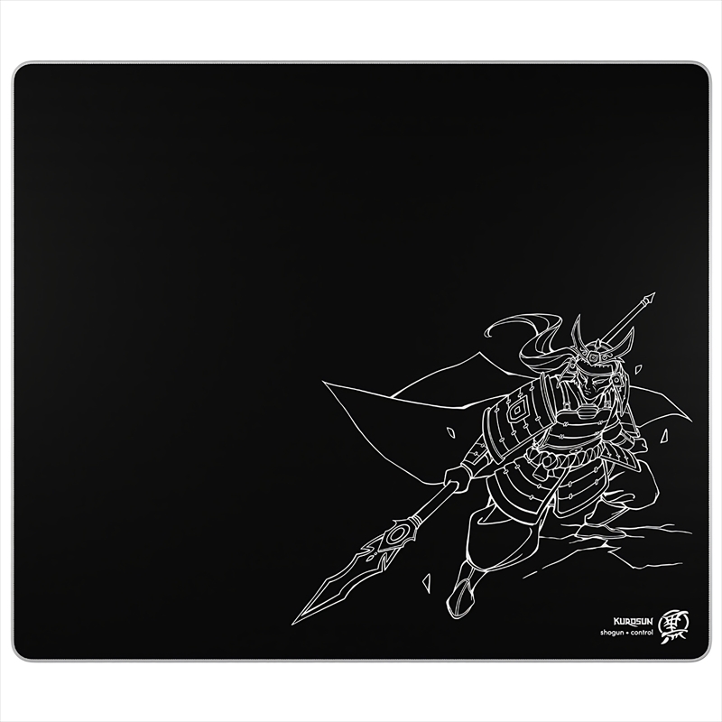 Kurosun Shogun Premium Gaming Mousepad Black L Size (490 x 420 x 4 mm) kr-mp-shogun-black-l