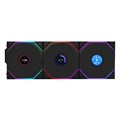 UNI FAN TL LCD Wireless 120 BK Triple Pack UF-TL120-LCD-WLS-3B 