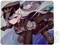 EGA GNM-401 「VTuber Ojiki-chan Black Opal」 CLIVE.Lab（旧EgoisticArts） マウスパッド designed by 鶏肉