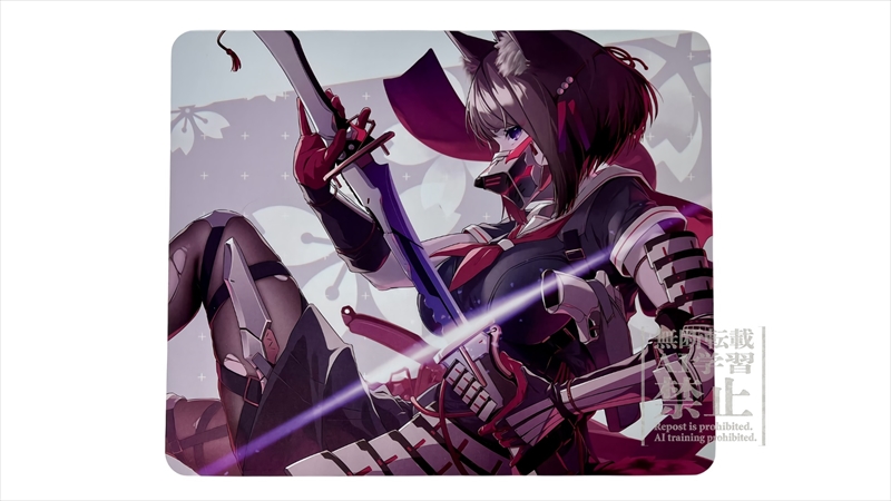 EGA GNM-401 「射駄天-狐-」 CLIVE.Lab（旧EgoisticArts） マウスパッド designed by へたれん