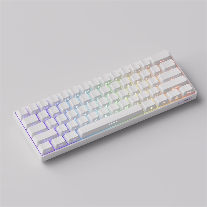 Akko MonsGeek FUN60 Pro SP White 有線モデル AKKO01-00005-WH
