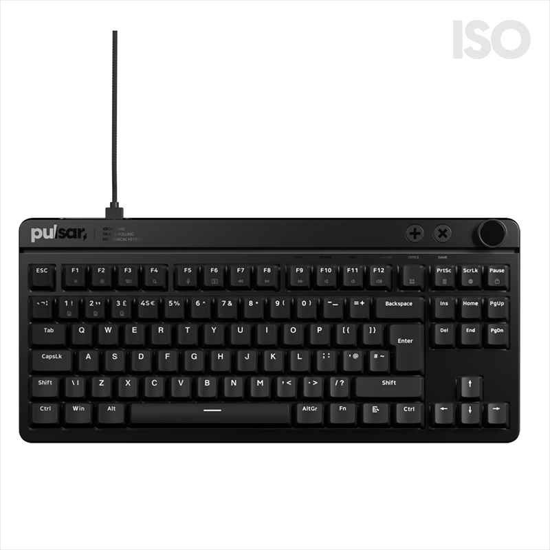 Pulsar Xboard MS TKL ISO Black